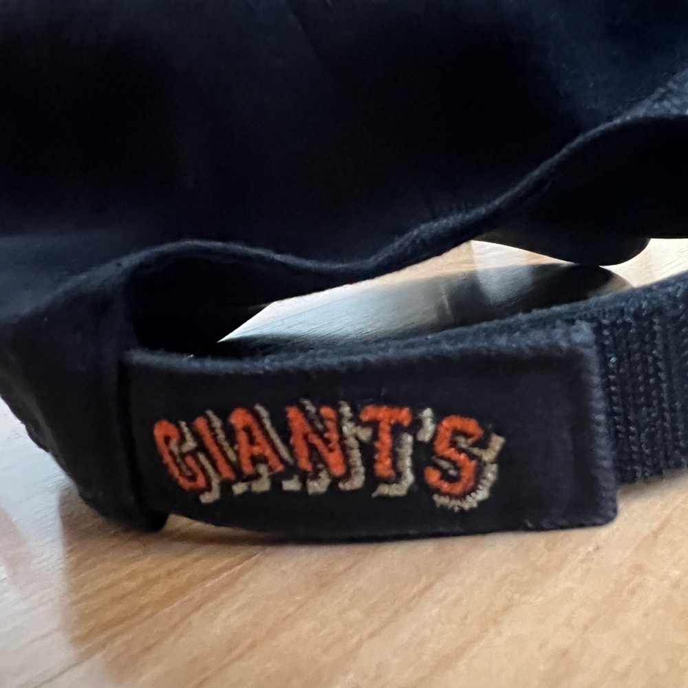 EUC 47 Brand SF Giants Black Cap with Orange Logo OS Adjustable Velcro back - Picture 3 of 10